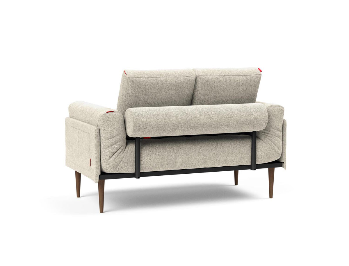 Rollo Styletto Klappsofa 80 mit Gestellbezug Classic in 357 Taura Off White präsentiert im Onlineshop von KAQTU Design AG. Bettsofa ist von Innovation Living