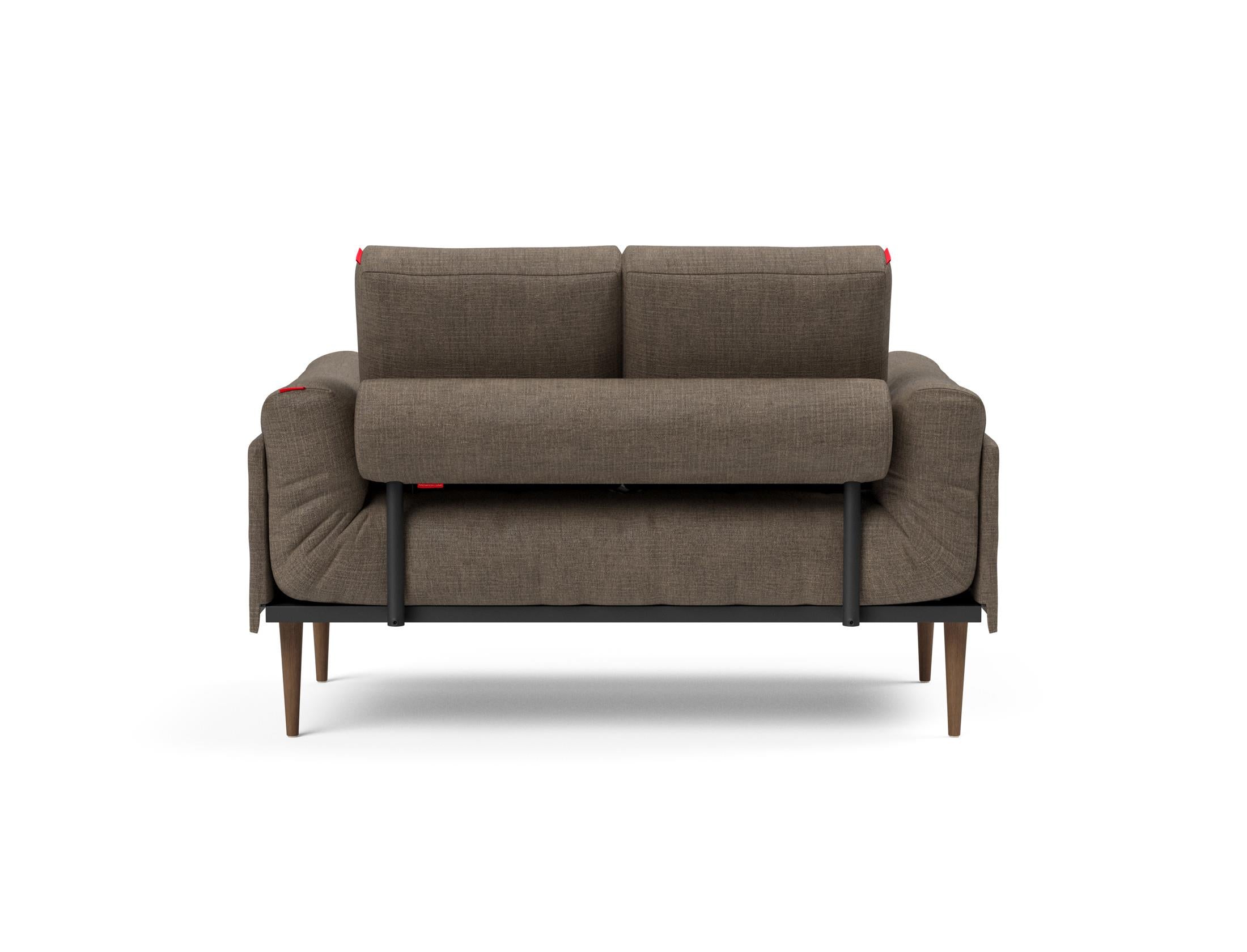 Entdecken Sie das Rollo Styletto Klappsofa 80 von Innovation Living – stilvolles Design trifft auf flexible Nutzung als Bettsofa.