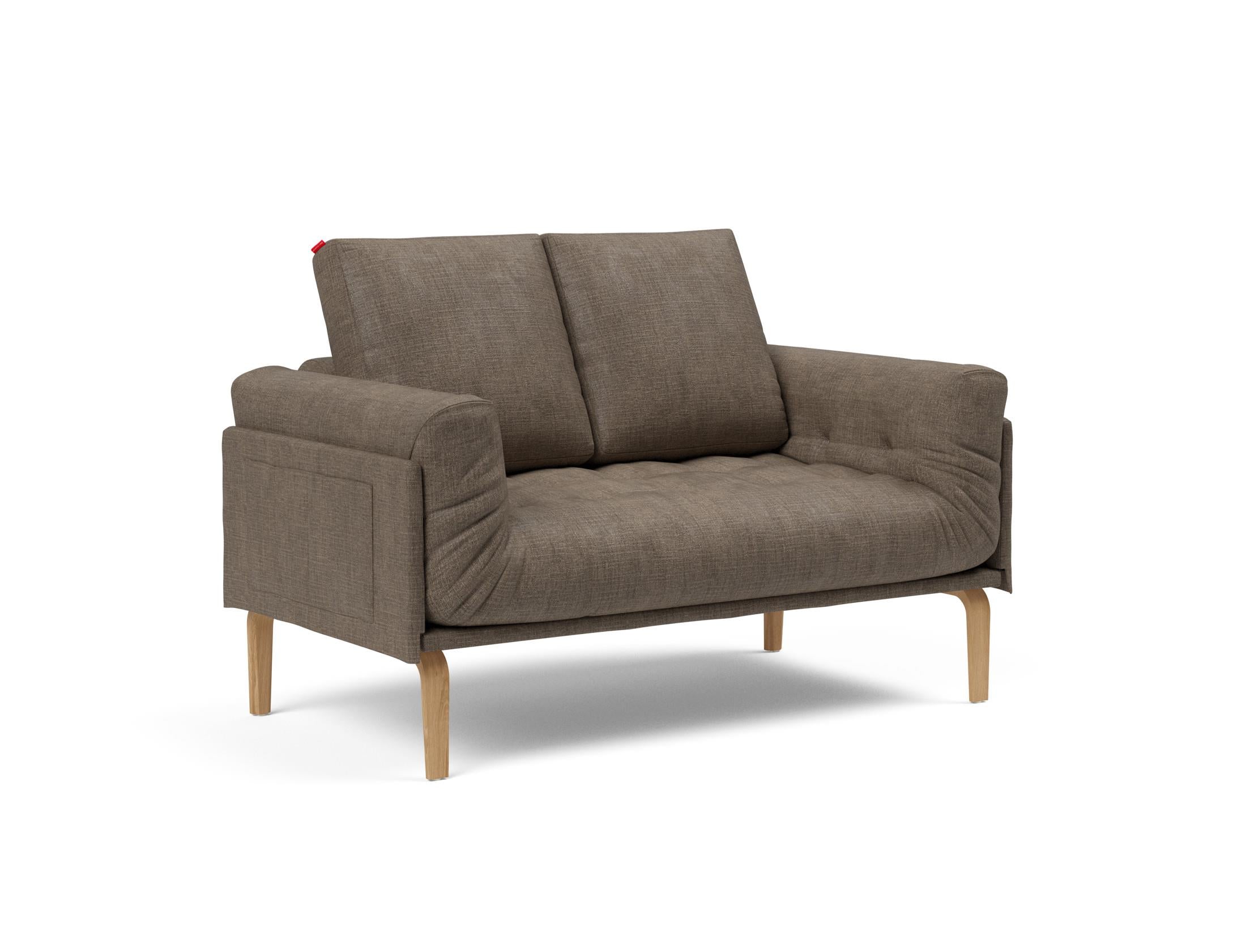 Erleben Sie das Rollo Bow Klappsofa 80 von Innovation Living – ein stilvolles Tagesbett, das Komfort und Funktionalität für kompakte Wohnräume vereint.