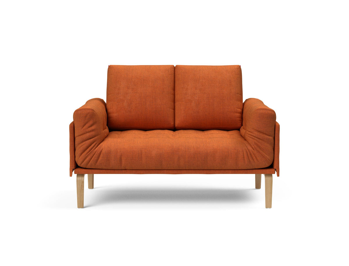 Rollo Bow Klappsofa 80 mit Gestellbezug Classic in 412 Esina Rust Orange präsentiert im Onlineshop von KAQTU Design AG. Bettsofa ist von Innovation Living