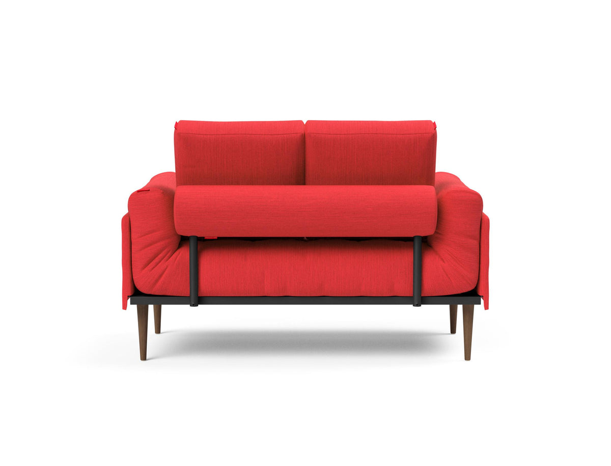 Rollo Styletto Klappsofa 80 mit Gestellbezug Classic in 511 Elegance Red präsentiert im Onlineshop von KAQTU Design AG. Bettsofa ist von Innovation Living