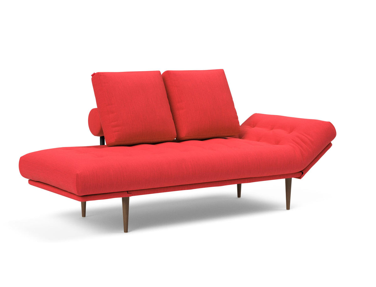 Rollo Styletto Klappsofa 80 mit Gestellbezug Classic in 511 Elegance Red präsentiert im Onlineshop von KAQTU Design AG. Bettsofa ist von Innovation Living