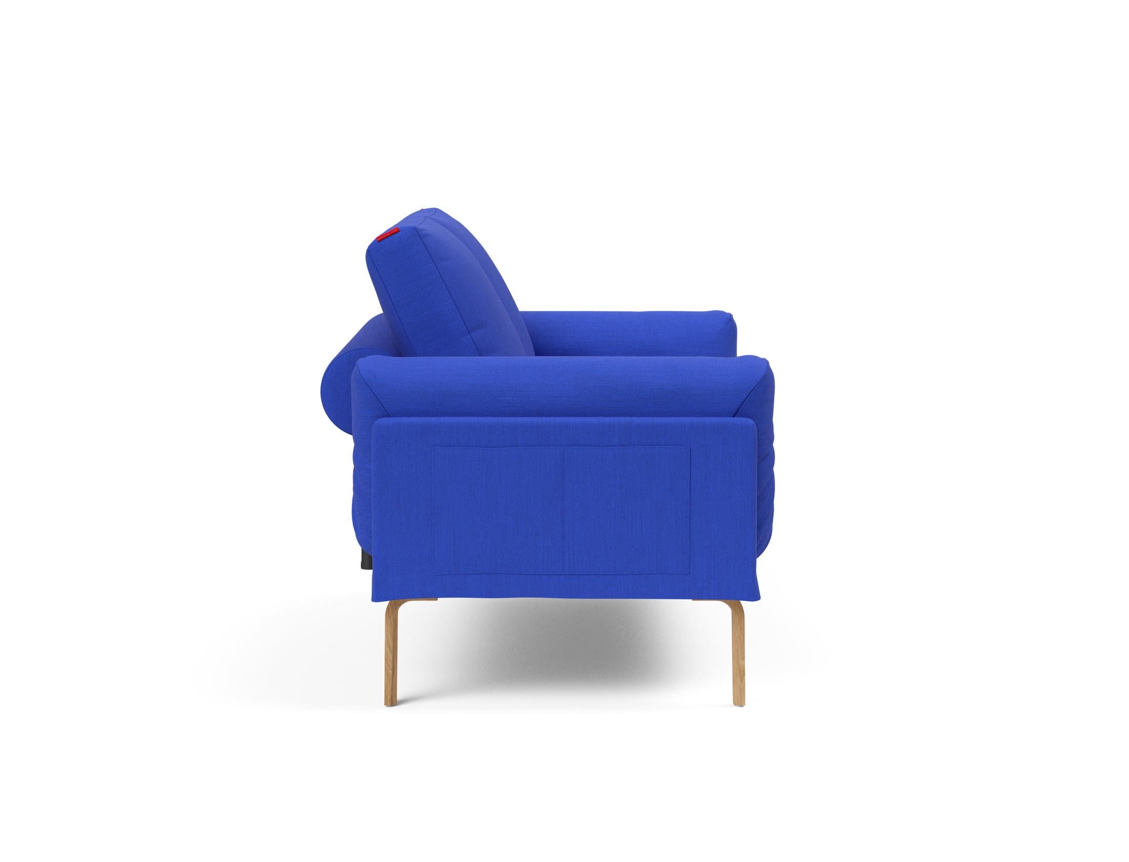 Erleben Sie das Rollo Bow Klappsofa 80 von Innovation Living – ein stilvolles Tagesbett, das Komfort und Funktionalität für kompakte Wohnräume vereint.