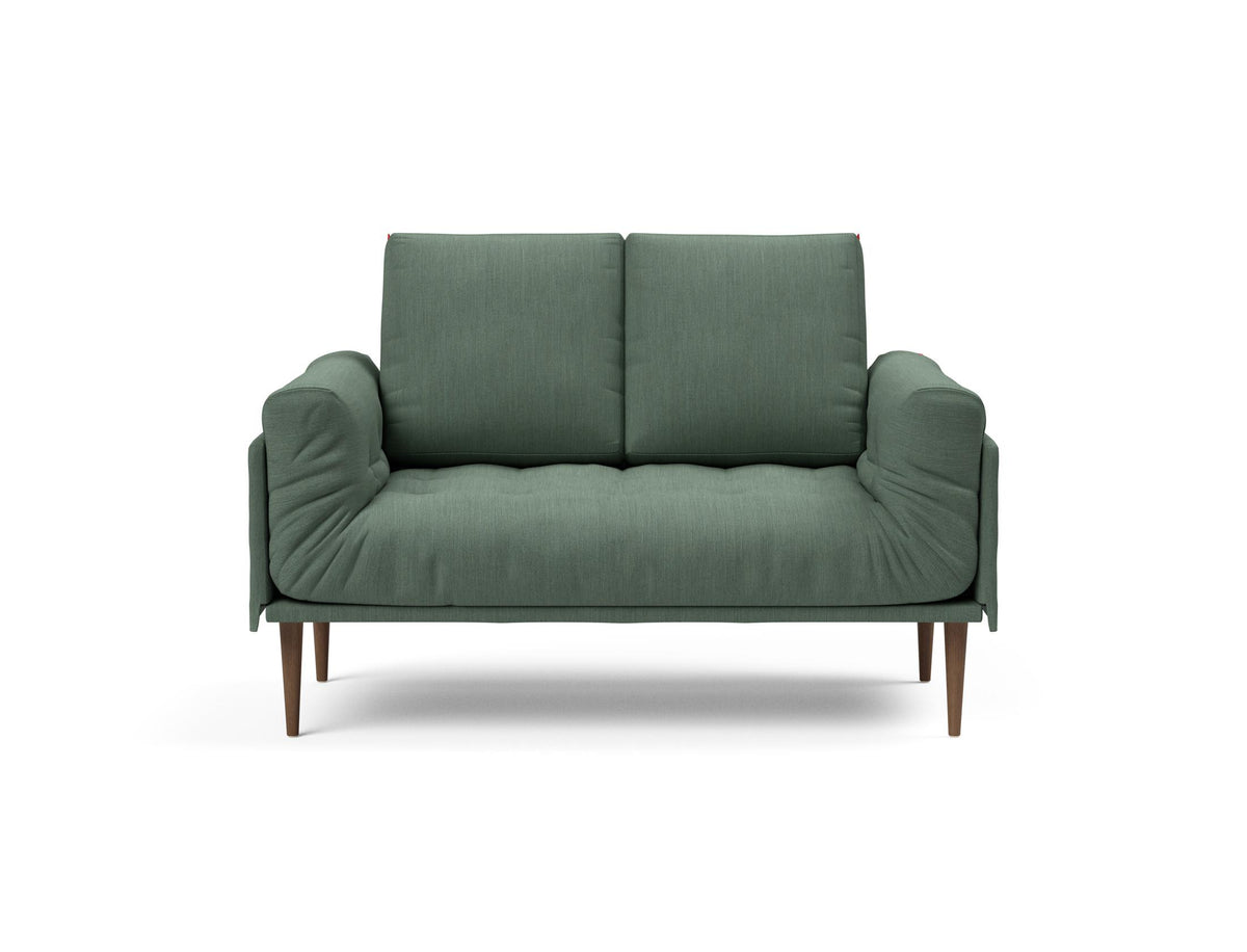 Rollo Styletto Klappsofa 80 mit Gestellbezug Classic in 518 Elegance Green präsentiert im Onlineshop von KAQTU Design AG. Bettsofa ist von Innovation Living