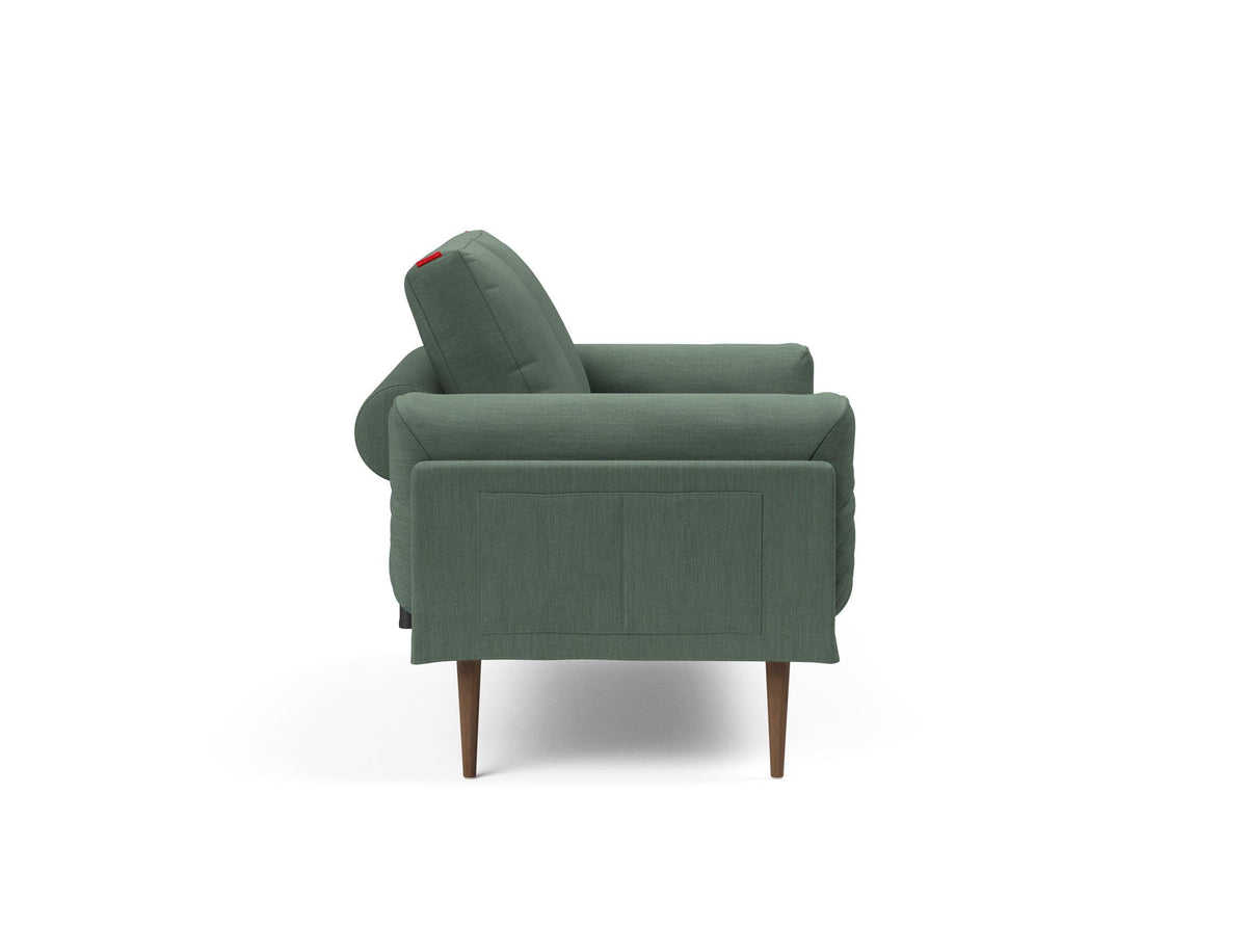 Rollo Styletto Klappsofa 80 mit Gestellbezug Classic in 518 Elegance Green präsentiert im Onlineshop von KAQTU Design AG. Bettsofa ist von Innovation Living