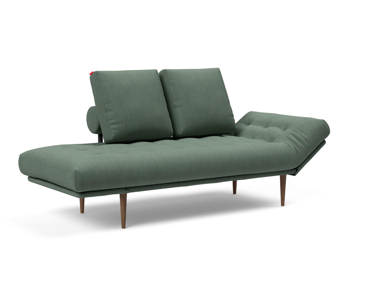 Rollo Styletto Klappsofa 80 mit Gestellbezug Classic in 518 Elegance Green präsentiert im Onlineshop von KAQTU Design AG. Bettsofa ist von Innovation Living