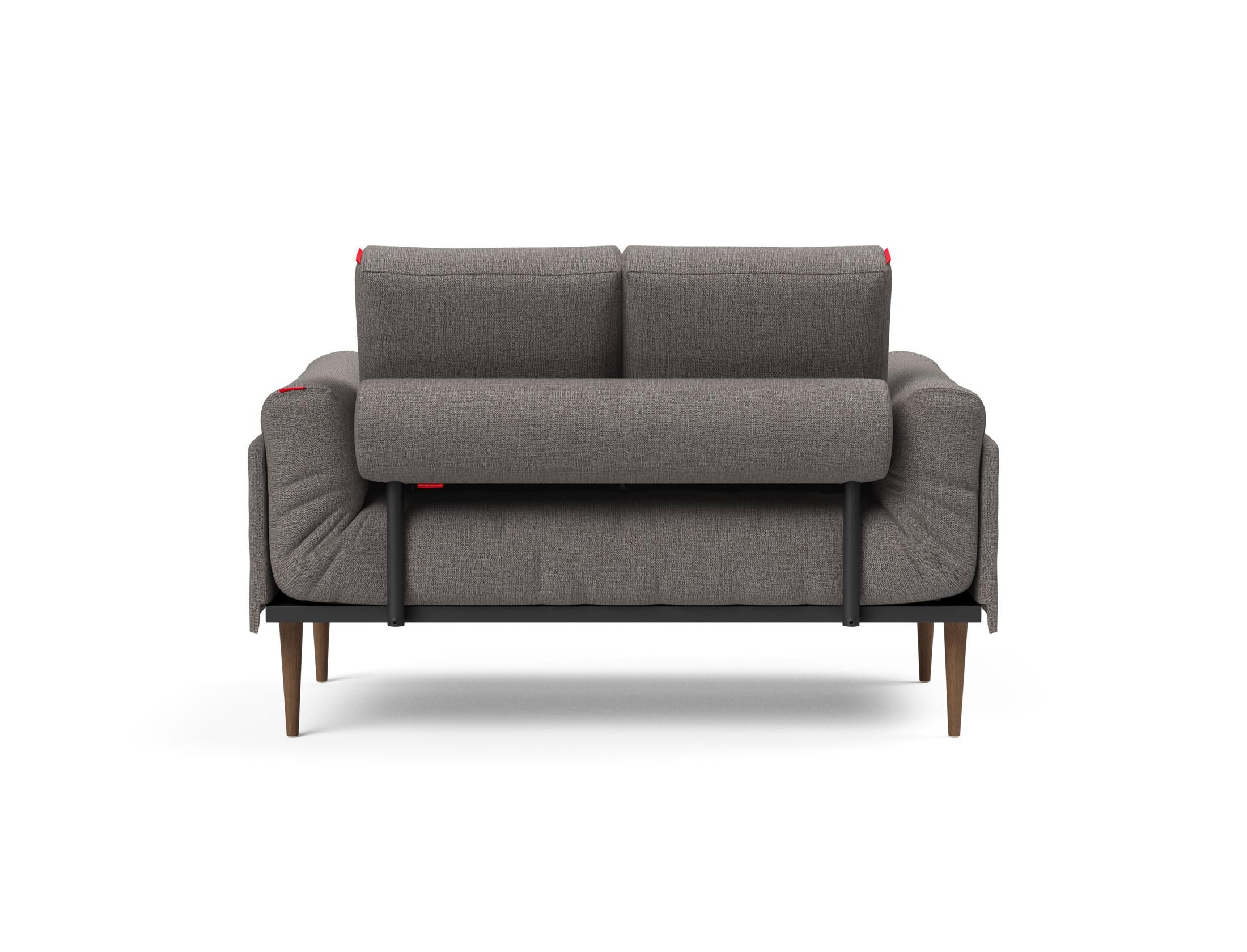Entdecken Sie das Rollo Styletto Klappsofa 80 von Innovation Living – stilvolles Design trifft auf flexible Nutzung als Bettsofa.