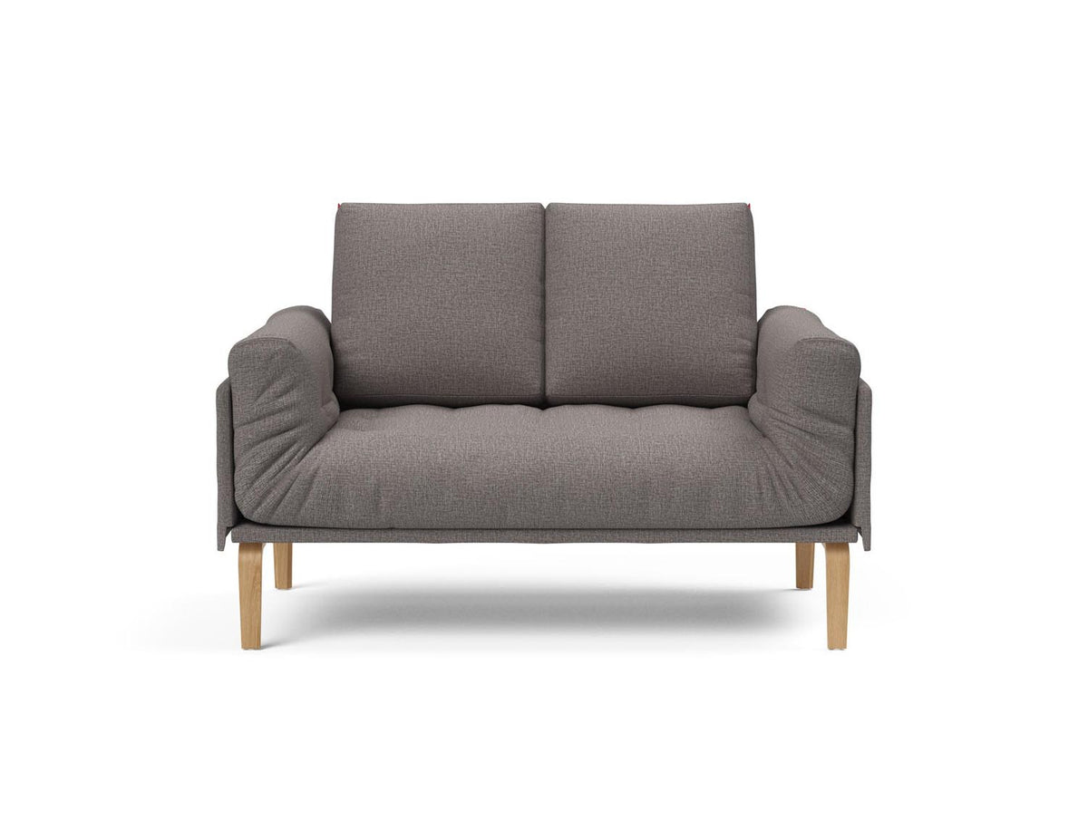 Rollo Bow Klappsofa 80 mit Gestellbezug Classic in 521 Mixed Dance Grey präsentiert im Onlineshop von KAQTU Design AG. Bettsofa ist von Innovation Living