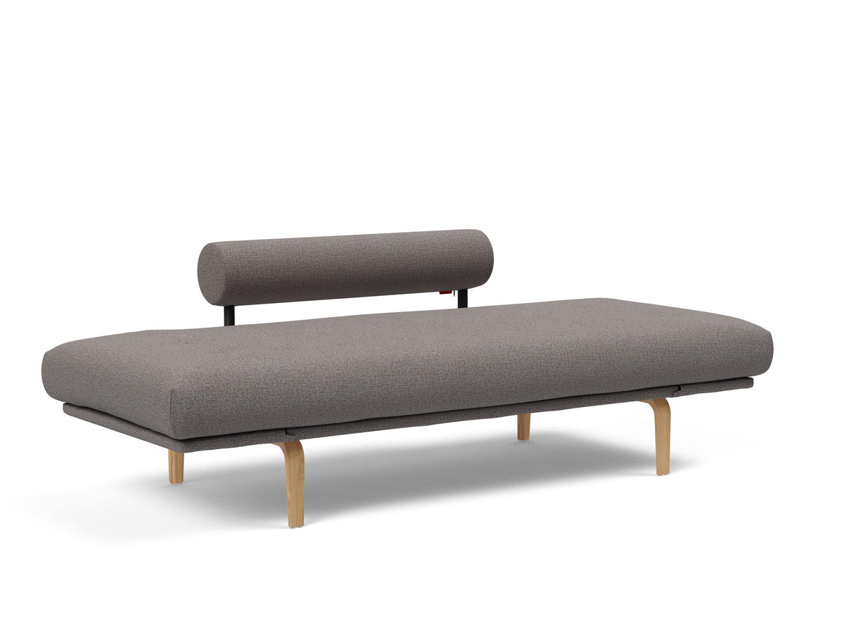 Rollo Bow Klappsofa 80 mit Gestellbezug Classic in 521 Mixed Dance Grey präsentiert im Onlineshop von KAQTU Design AG. Bettsofa ist von Innovation Living