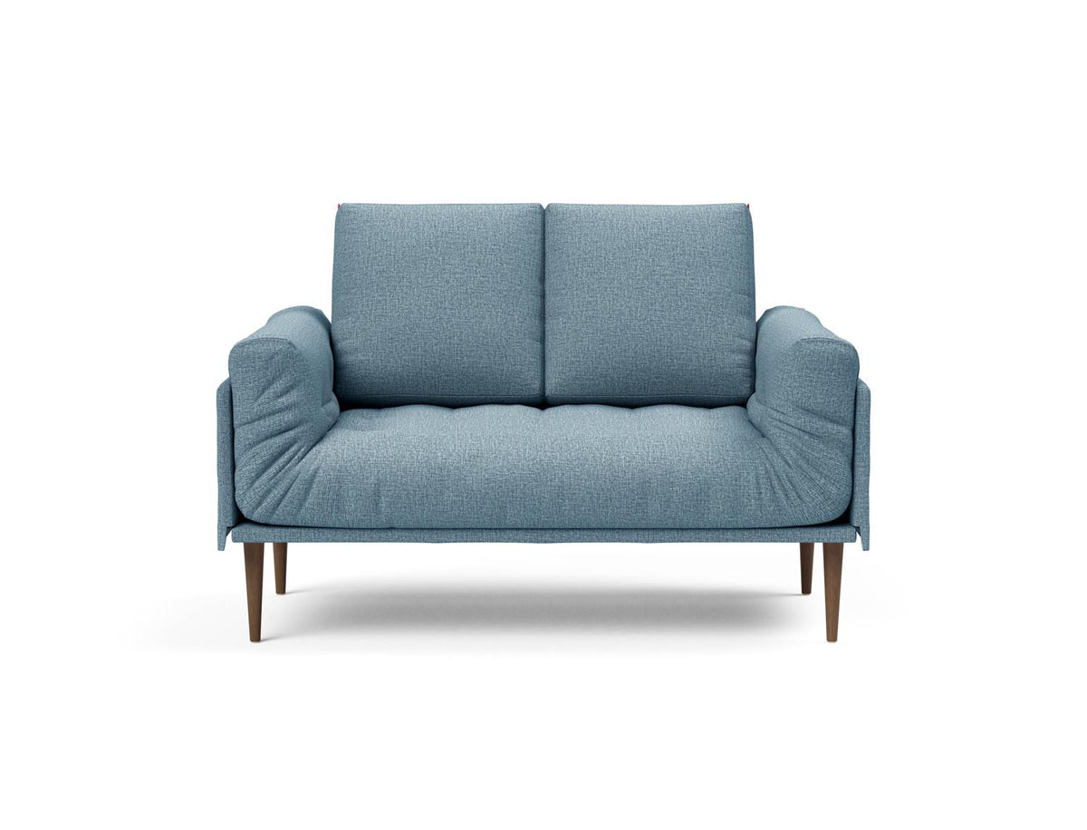 Rollo Styletto Klappsofa 80 mit Gestellbezug Classic in 525 Mixed Dance Light Blue präsentiert im Onlineshop von KAQTU Design AG. Bettsofa ist von Innovation Living