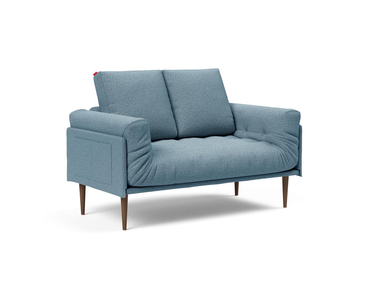 Rollo Styletto Klappsofa 80 mit Gestellbezug Classic in 525 Mixed Dance Light Blue präsentiert im Onlineshop von KAQTU Design AG. Bettsofa ist von Innovation Living