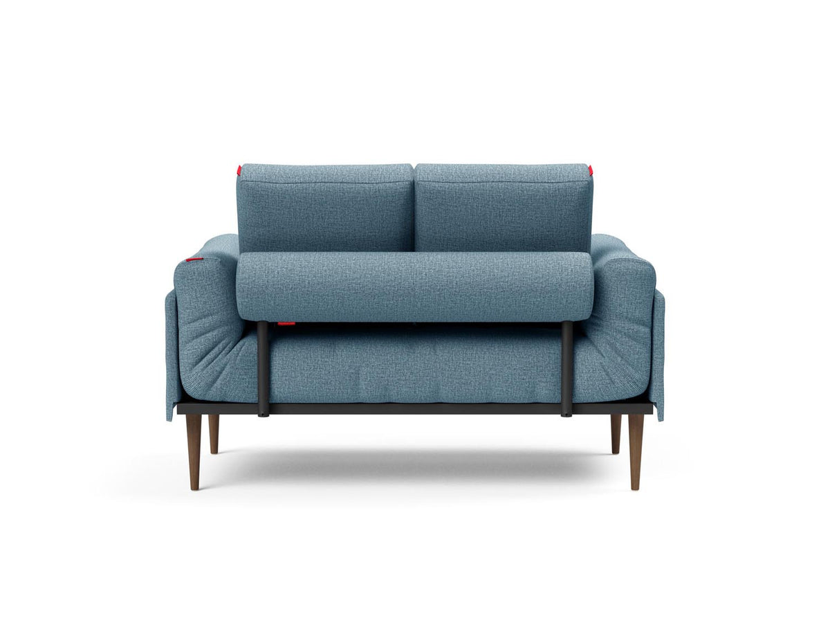 Rollo Styletto Klappsofa 80 mit Gestellbezug Classic in 525 Mixed Dance Light Blue präsentiert im Onlineshop von KAQTU Design AG. Bettsofa ist von Innovation Living