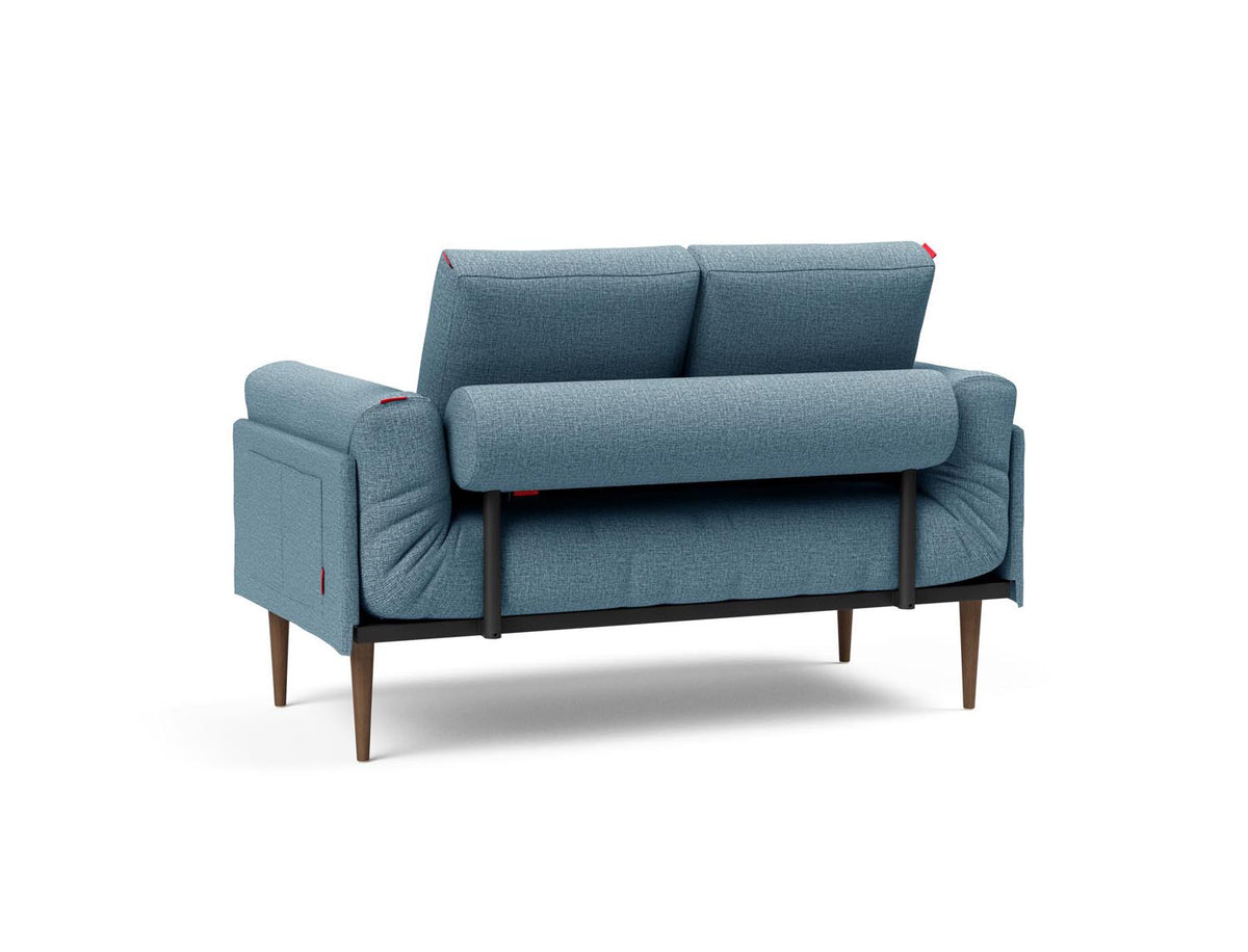 Rollo Styletto Klappsofa 80 mit Gestellbezug Classic in 525 Mixed Dance Light Blue präsentiert im Onlineshop von KAQTU Design AG. Bettsofa ist von Innovation Living