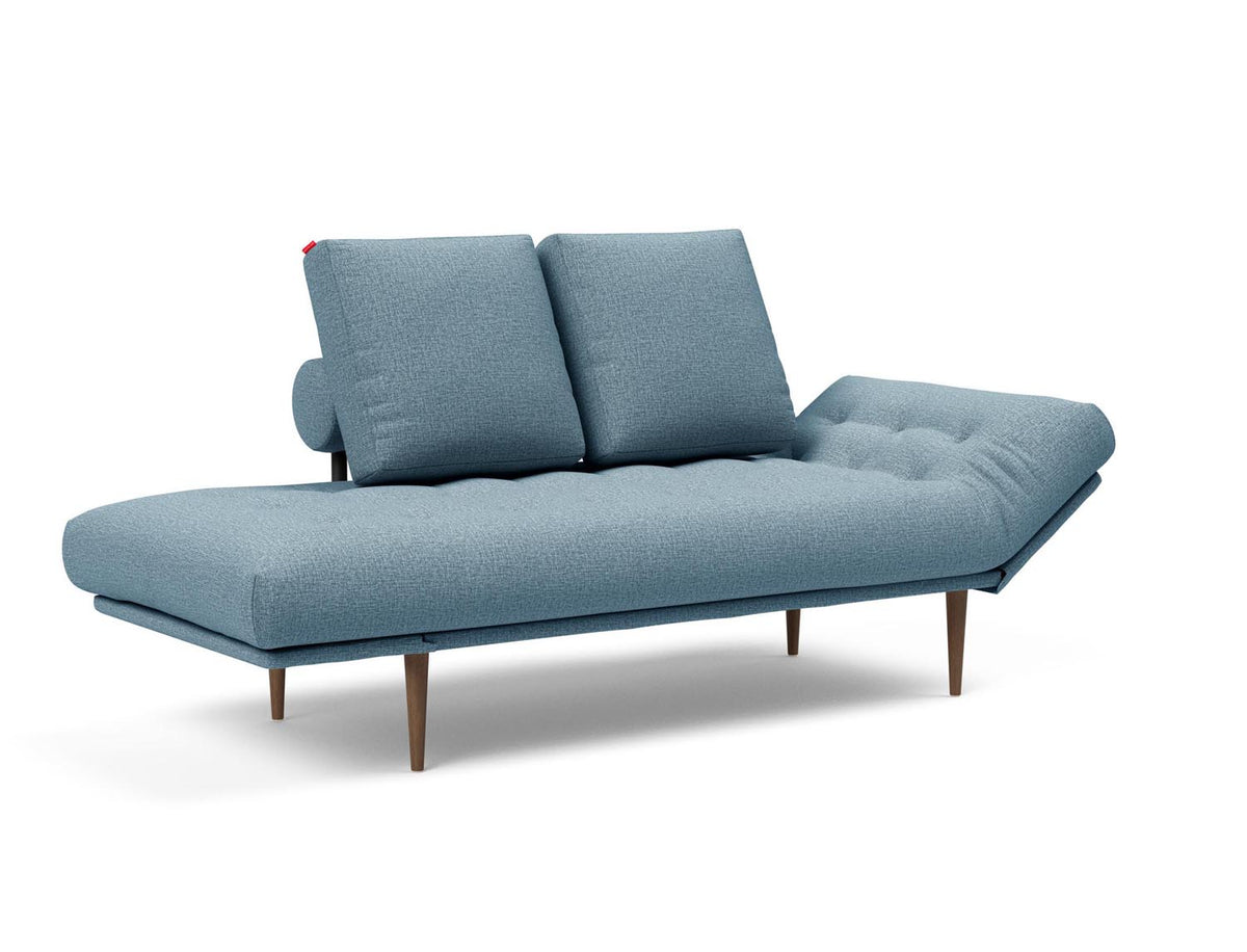 Rollo Styletto Klappsofa 80 mit Gestellbezug Classic in 525 Mixed Dance Light Blue präsentiert im Onlineshop von KAQTU Design AG. Bettsofa ist von Innovation Living