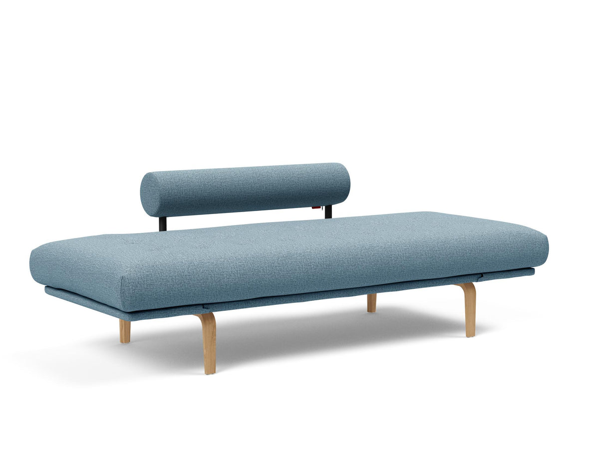 Rollo Bow Klappsofa 80 mit Gestellbezug Classic in 525 Mixed Dance Light Blue präsentiert im Onlineshop von KAQTU Design AG. Bettsofa ist von Innovation Living