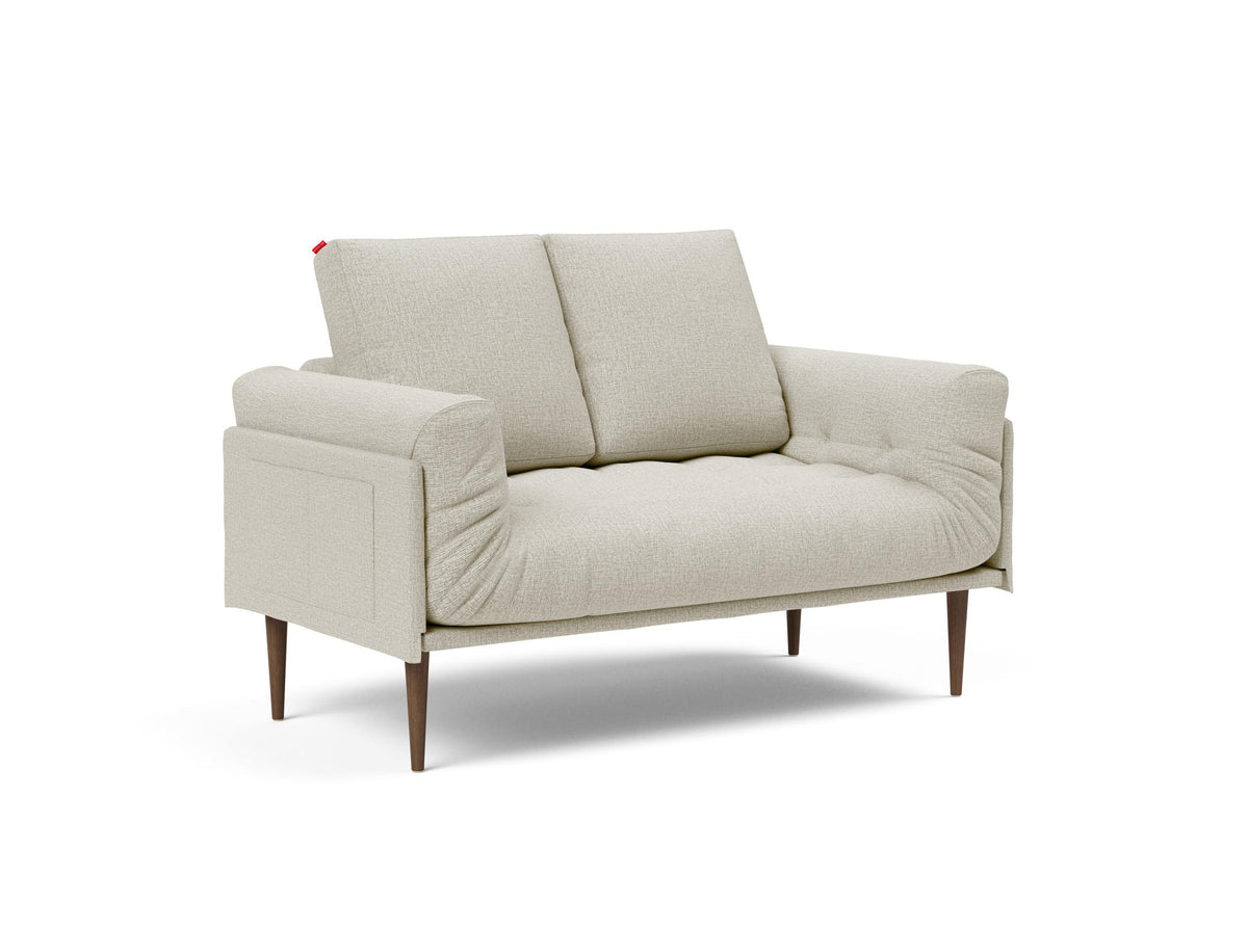 Rollo Styletto Klappsofa 80 mit Gestellbezug Classic in 527 Mixed Dance Natural präsentiert im Onlineshop von KAQTU Design AG. Bettsofa ist von Innovation Living