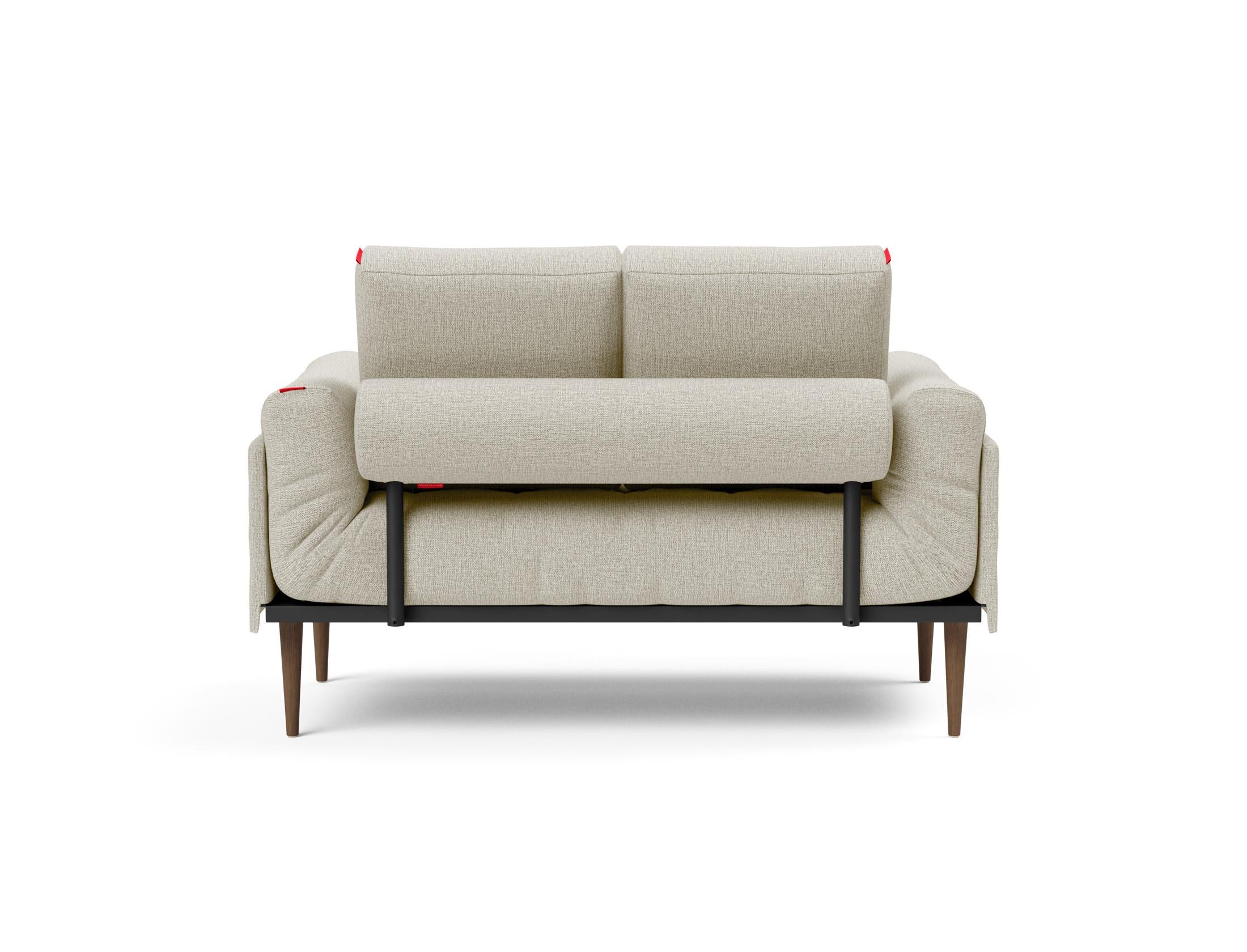 Erleben Sie das Rollo Styletto Klappsofa 80 von Innovation Living – ein elegantes, multifunktionales Möbelstück für Ihr Zuhause.