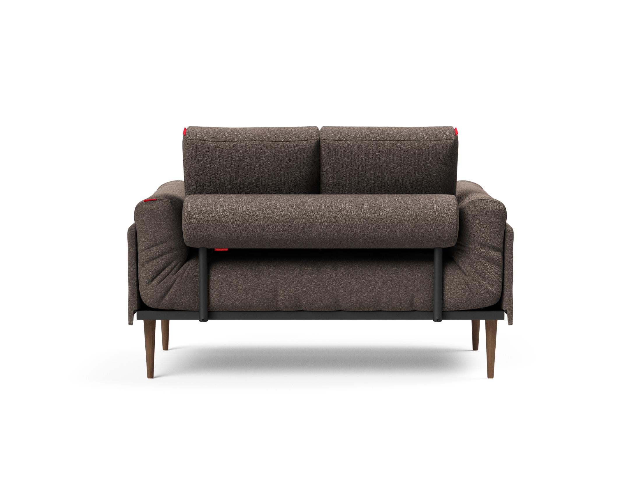 Entdecken Sie das Rollo Styletto Klappsofa 80 – ein elegantes, multifunktionales Sofa, das perfekten Komfort für kleine Wohnräume bietet.