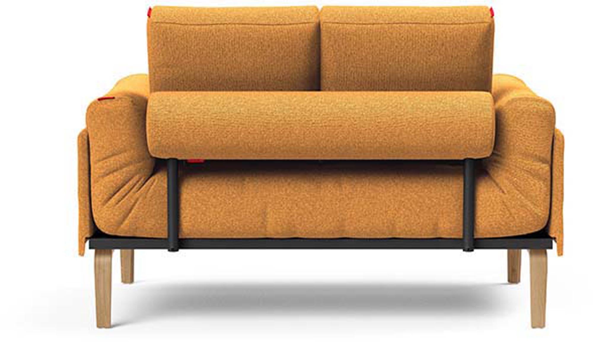 Erleben Sie das Rollo Bow Klappsofa 80 Classic von Innovation Living – stilvolles Design trifft auf funktionale Flexibilität für jeden Raum.