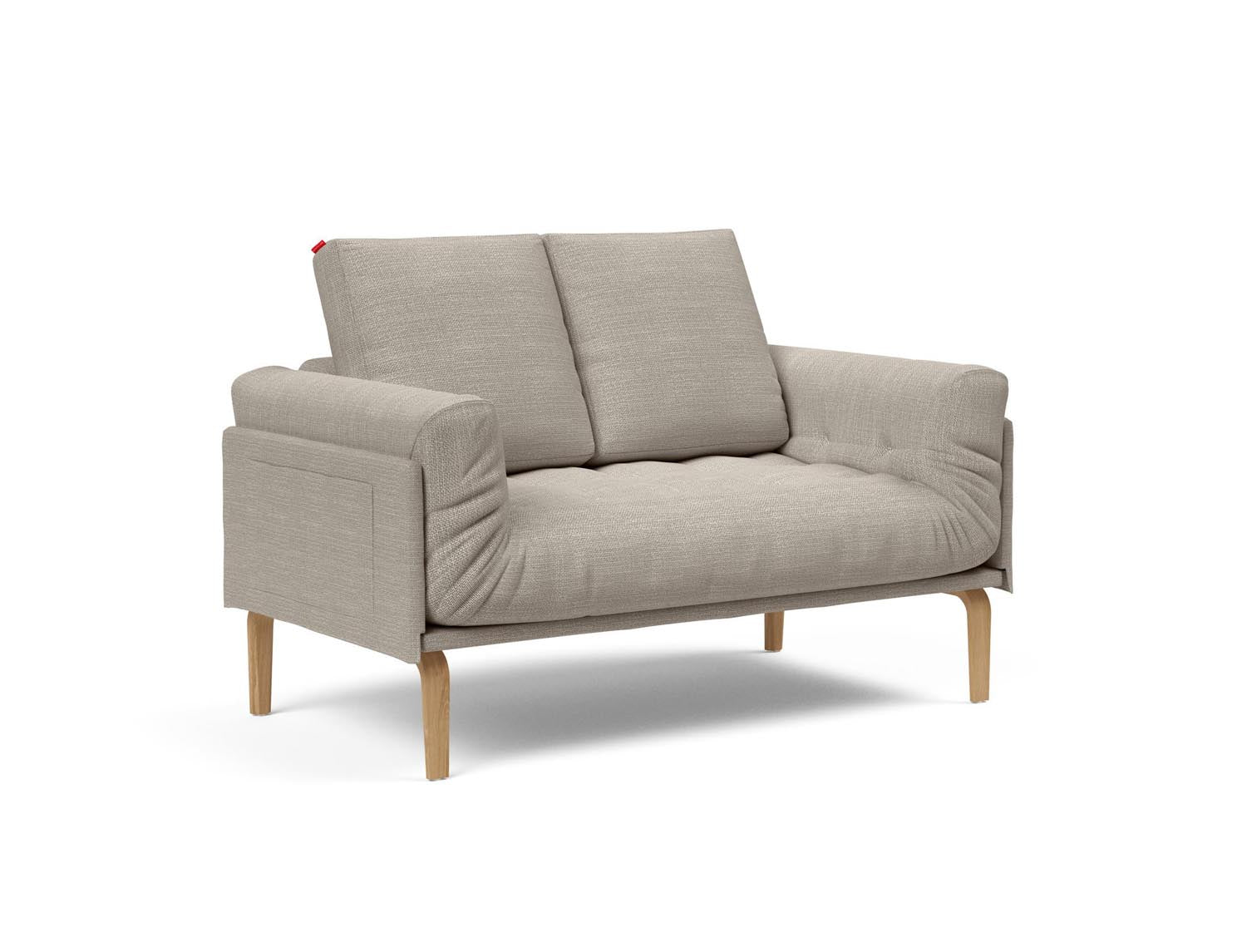 Entdecken Sie das Rollo Bow Klappsofa 80 von Innovation Living – ein elegantes, flexibles Sofa, das sich perfekt für kleine Räume eignet und höchsten Komfort bietet.
