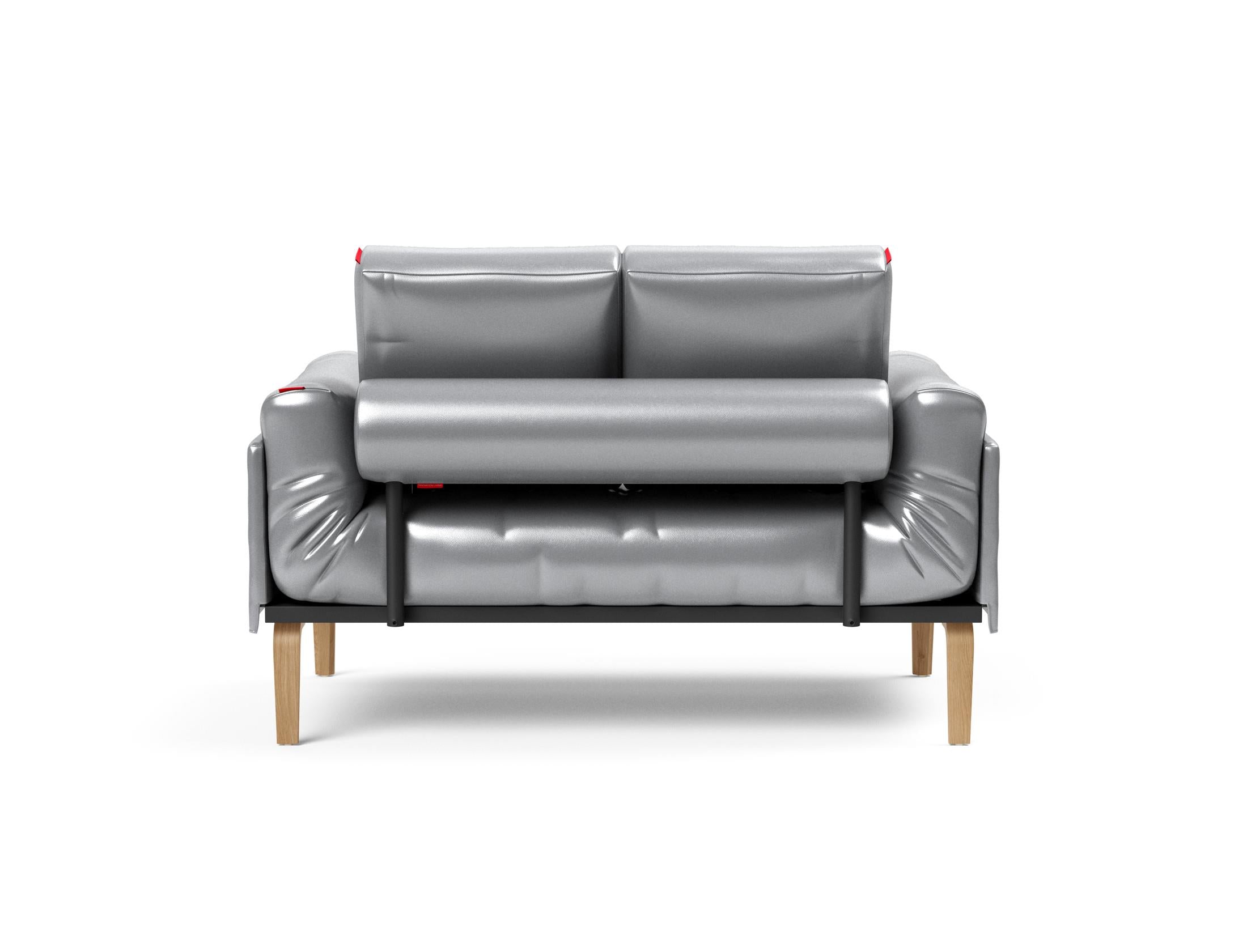 Erleben Sie das Rollo Bow Klappsofa 80 von Innovation Living – ein stilvolles, anpassbares Möbelstück, ideal für kompakte Wohnräume und optimalen Komfort.
