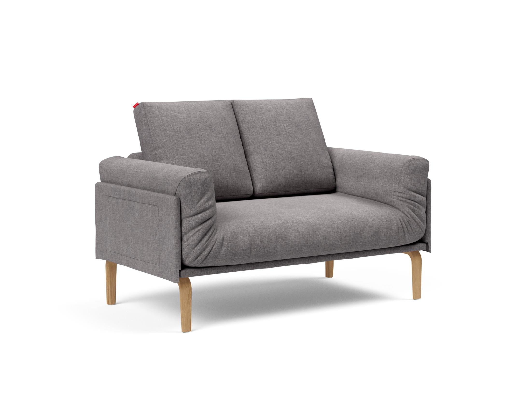 Entdecken Sie das Rollo Bow Klappsofa 80 von Innovation Living – ein stilvolles, multifunktionales Möbelstück, das Komfort und Anpassungsfähigkeit vereint.