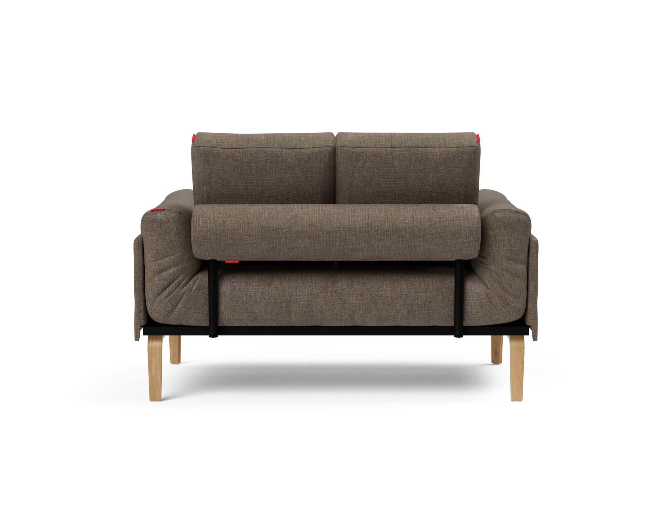 Entdecken Sie das Rollo Bow Klappsofa 80 von Innovation Living – ein stilvolles, multifunktionales Möbelstück, das Komfort und Anpassungsfähigkeit vereint.