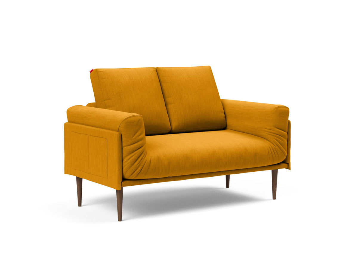Rollo Styletto Klappsofa 80 mit Cover und Gestellbezug Classic in 507 Elegance Burned Curry präsentiert im Onlineshop von KAQTU Design AG. Bettsofa ist von Innovation Living