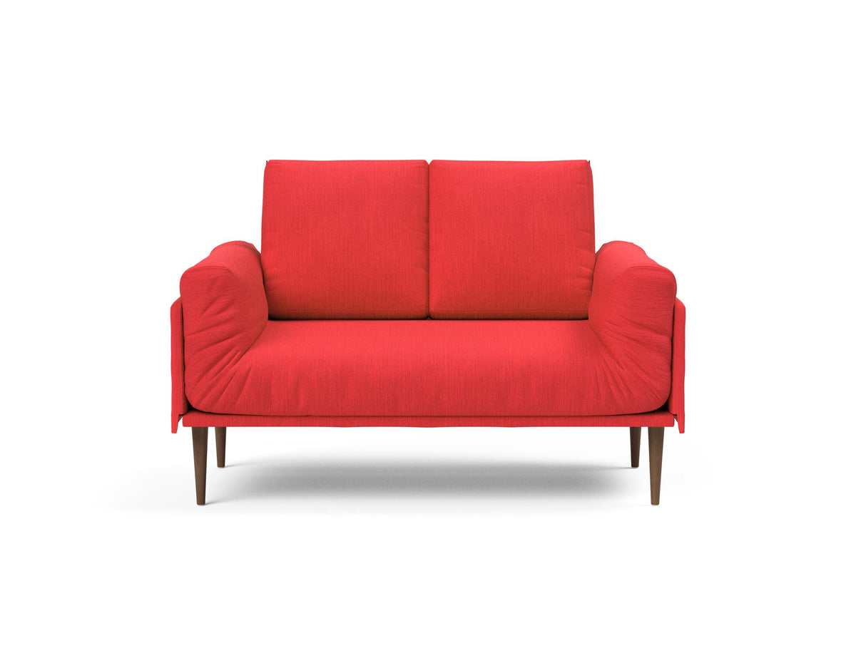 Rollo Styletto Klappsofa 80 mit Cover und Gestellbezug Classic in 511 Elegance Red präsentiert im Onlineshop von KAQTU Design AG. Bettsofa ist von Innovation Living