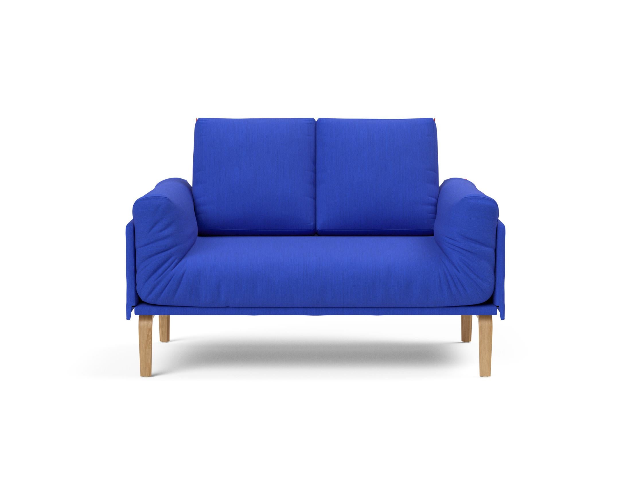 Entdecken Sie das Rollo Bow Klappsofa 80 von Innovation Living – ein vielseitiges Möbelstück, das Stil, Komfort und Funktionalität für kompakte Wohnräume bietet.