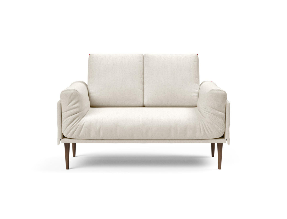 Rollo Styletto Klappsofa 80 mit Cover und Gestellbezug Classic in 531 Bouclé Off White präsentiert im Onlineshop von KAQTU Design AG. Bettsofa ist von Innovation Living