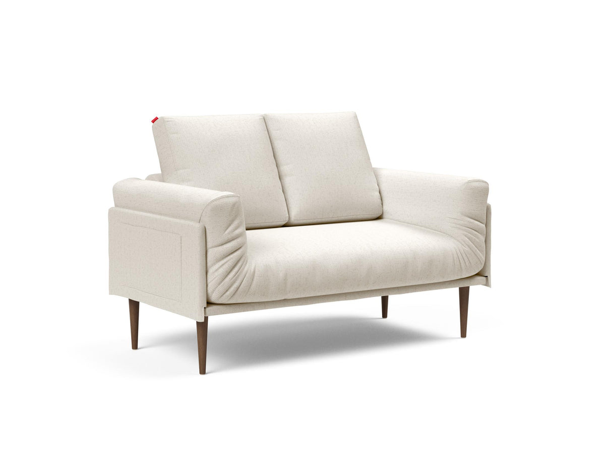 Rollo Styletto Klappsofa 80 mit Cover und Gestellbezug Classic in 531 Bouclé Off White präsentiert im Onlineshop von KAQTU Design AG. Bettsofa ist von Innovation Living