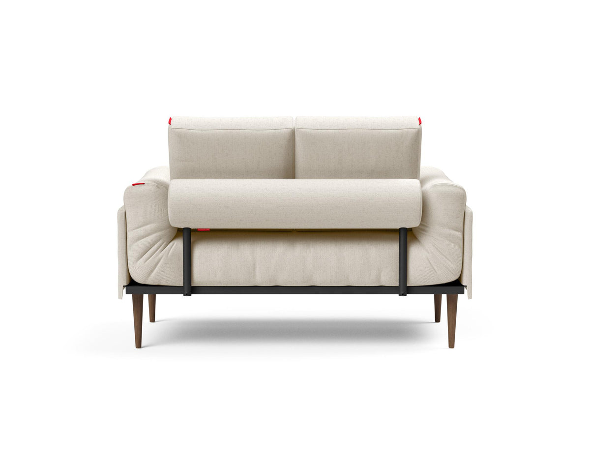Rollo Styletto Klappsofa 80 mit Cover und Gestellbezug Classic in 531 Bouclé Off White präsentiert im Onlineshop von KAQTU Design AG. Bettsofa ist von Innovation Living