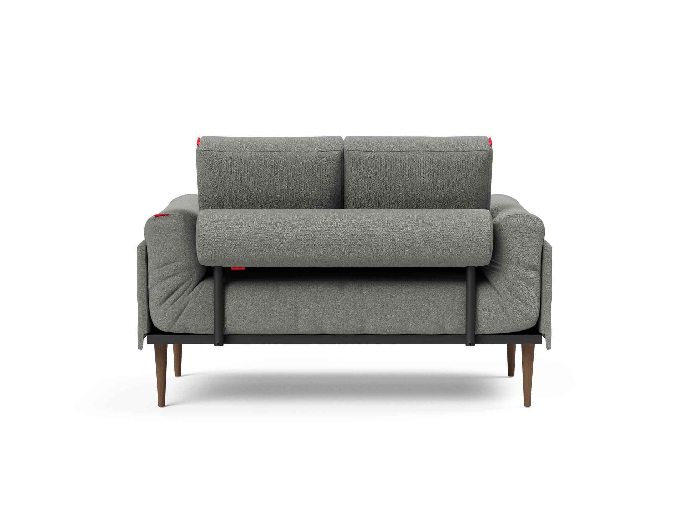 Entdecken Sie das Rollo Styletto Klappsofa 80 von Innovation Living – ein stilvolles, flexibles Sofa, perfekt für kleine Räume und vielseitige Nutzung.