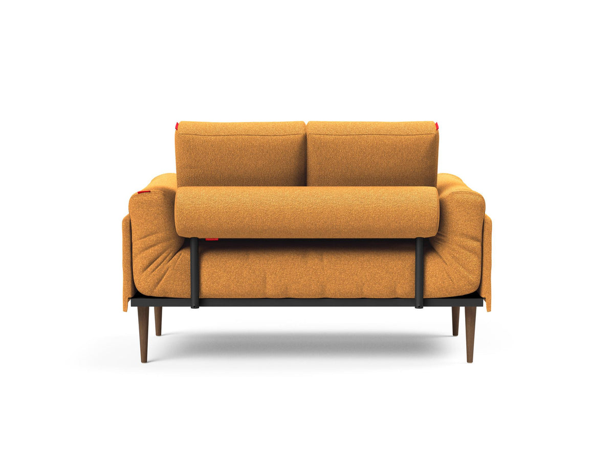 Rollo Styletto Klappsofa 80 mit Cover und Gestellbezug Classic in 536 Bouclé Ochre präsentiert im Onlineshop von KAQTU Design AG. Bettsofa ist von Innovation Living