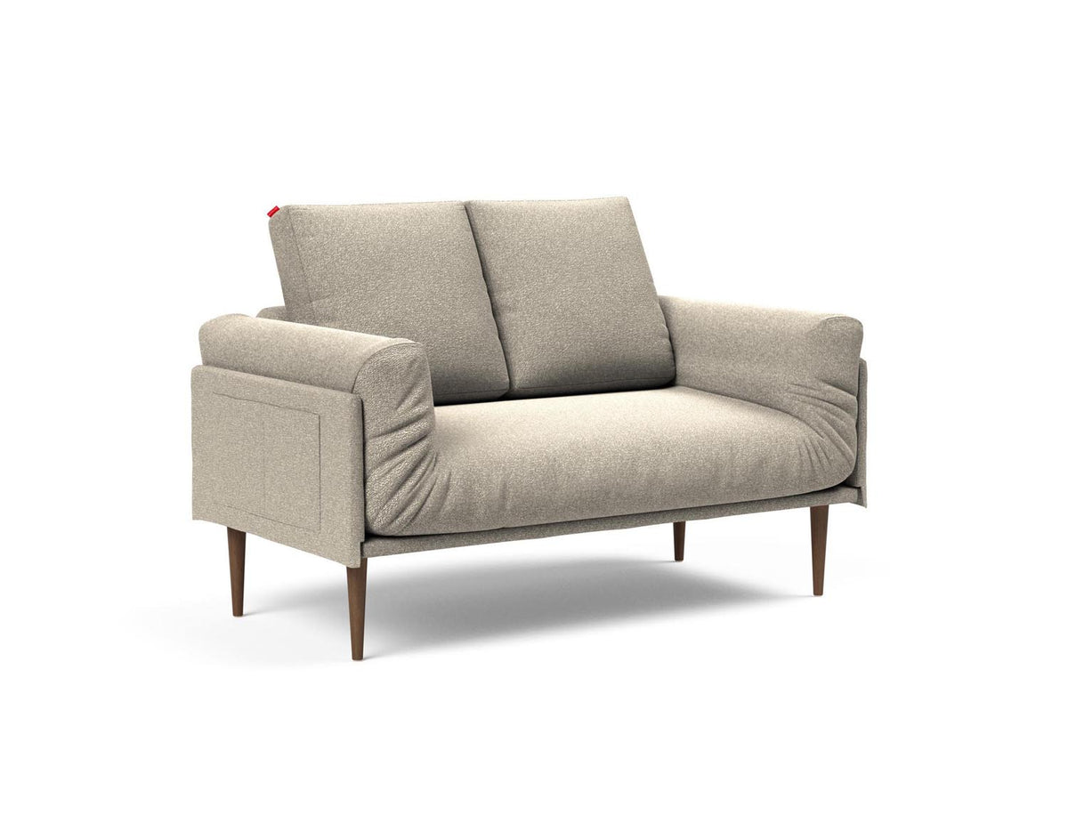 Rollo Styletto Klappsofa 80 mit Cover und Gestellbezug Classic in 539 Bouclé Beige präsentiert im Onlineshop von KAQTU Design AG. Bettsofa ist von Innovation Living