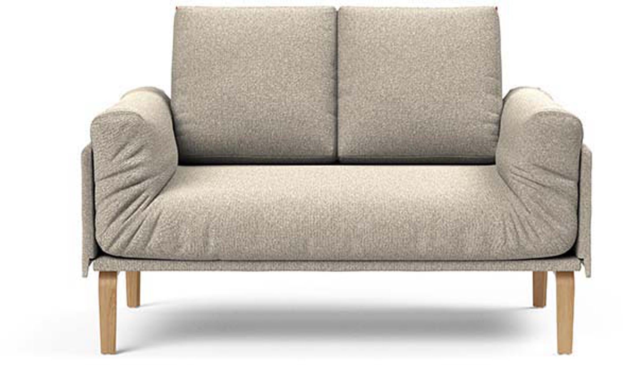 Entdecken Sie das Rollo Bow Klappsofa 80 von Innovation Living – stilvolles Design trifft auf das praktische Cover Classic für höchsten Sitzkomfort.