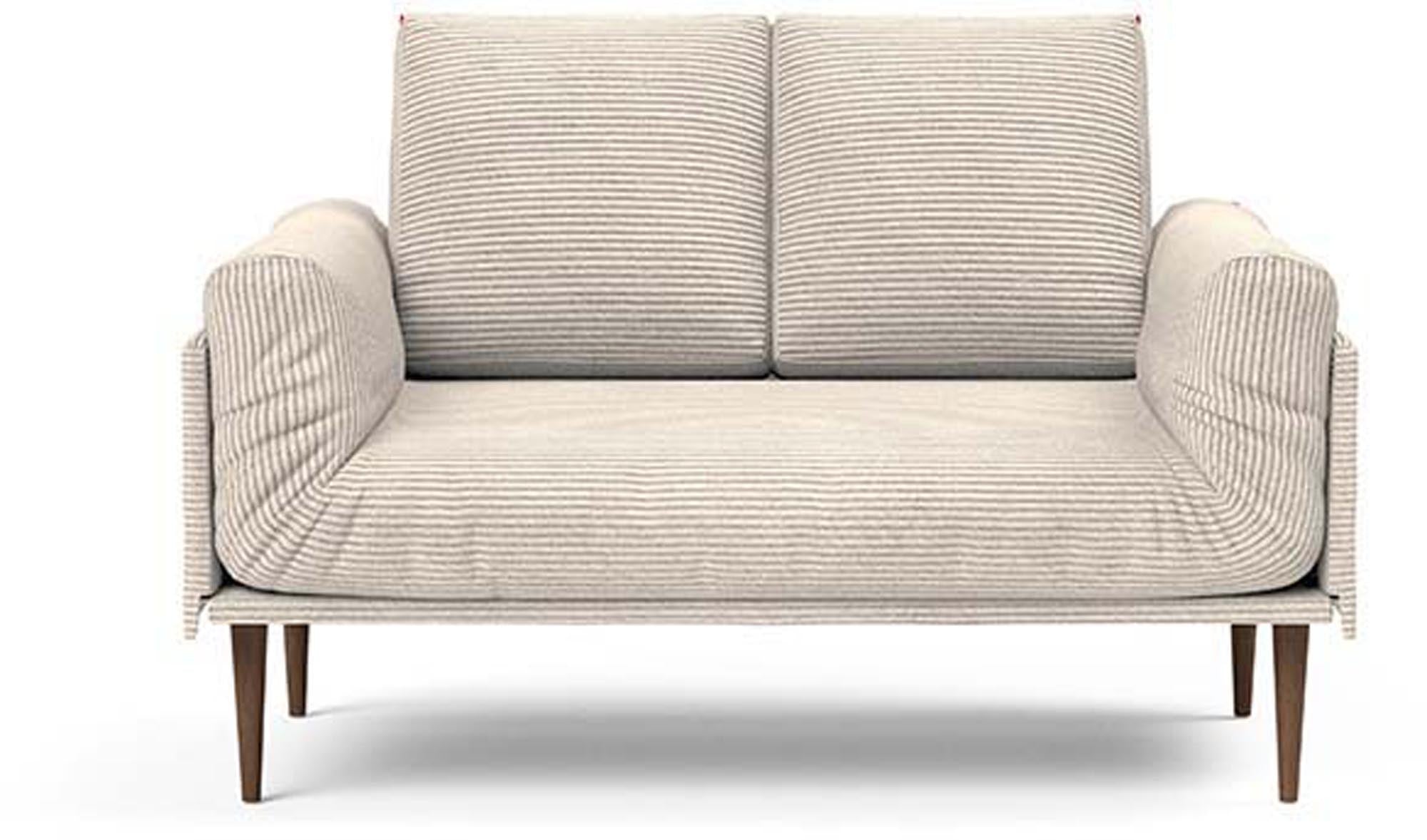Das Rollo Styletto Klappsofa 80 von Innovation Living bietet stilvolles Design, Funktionalität und Komfort in einem kompakten Format.