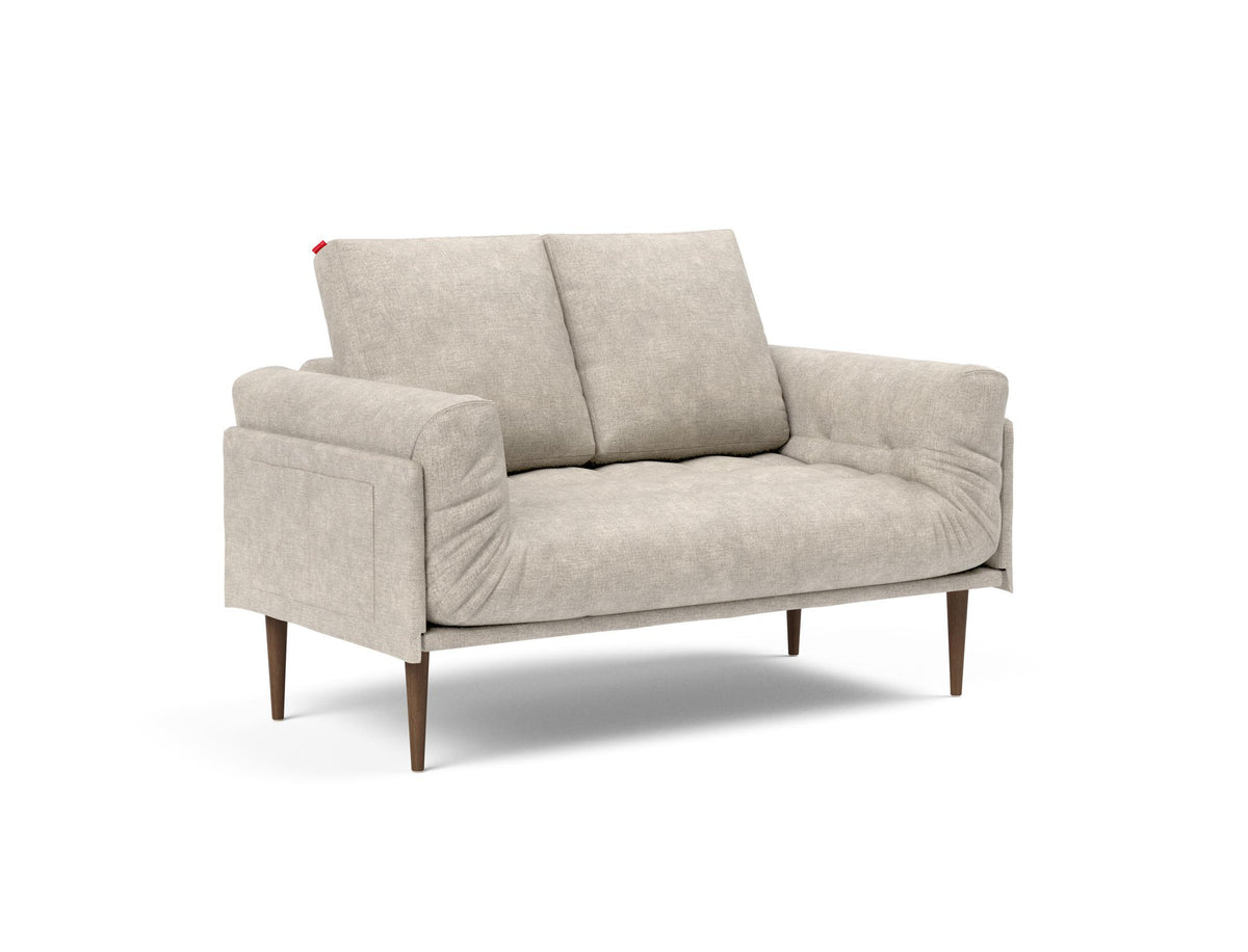 Rollo Styletto Klappsofa 80 mit Gestellbezug Spring in 280 Avella Sand präsentiert im Onlineshop von KAQTU Design AG. Bettsofa ist von Innovation Living