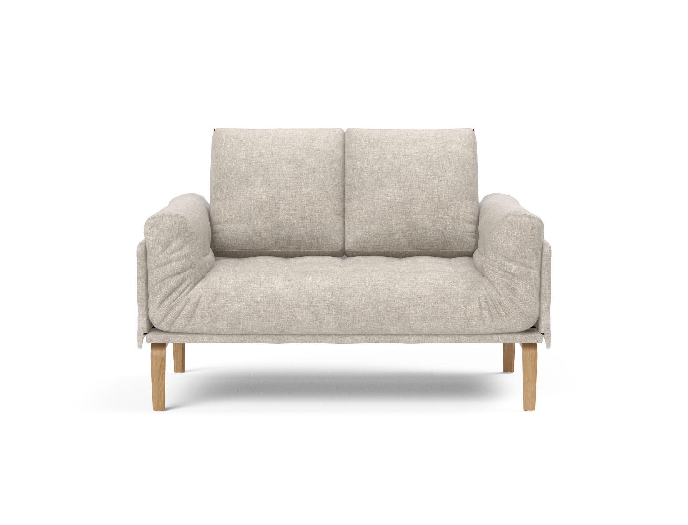 Erleben Sie das Rollo Bow Klappsofa 80 von Innovation Living – ein stilvolles, anpassbares Möbelstück, das Komfort und Funktionalität für kleine Räume vereint.