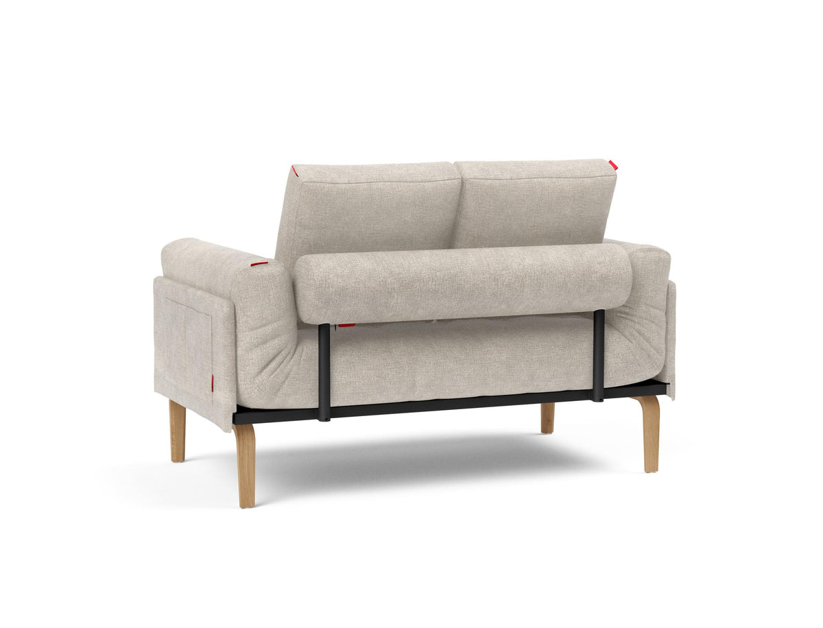 Rollo Bow Klappsofa 80 mit Gestellbezug Spring in 280 Avella Sand präsentiert im Onlineshop von KAQTU Design AG. Bettsofa ist von Innovation Living