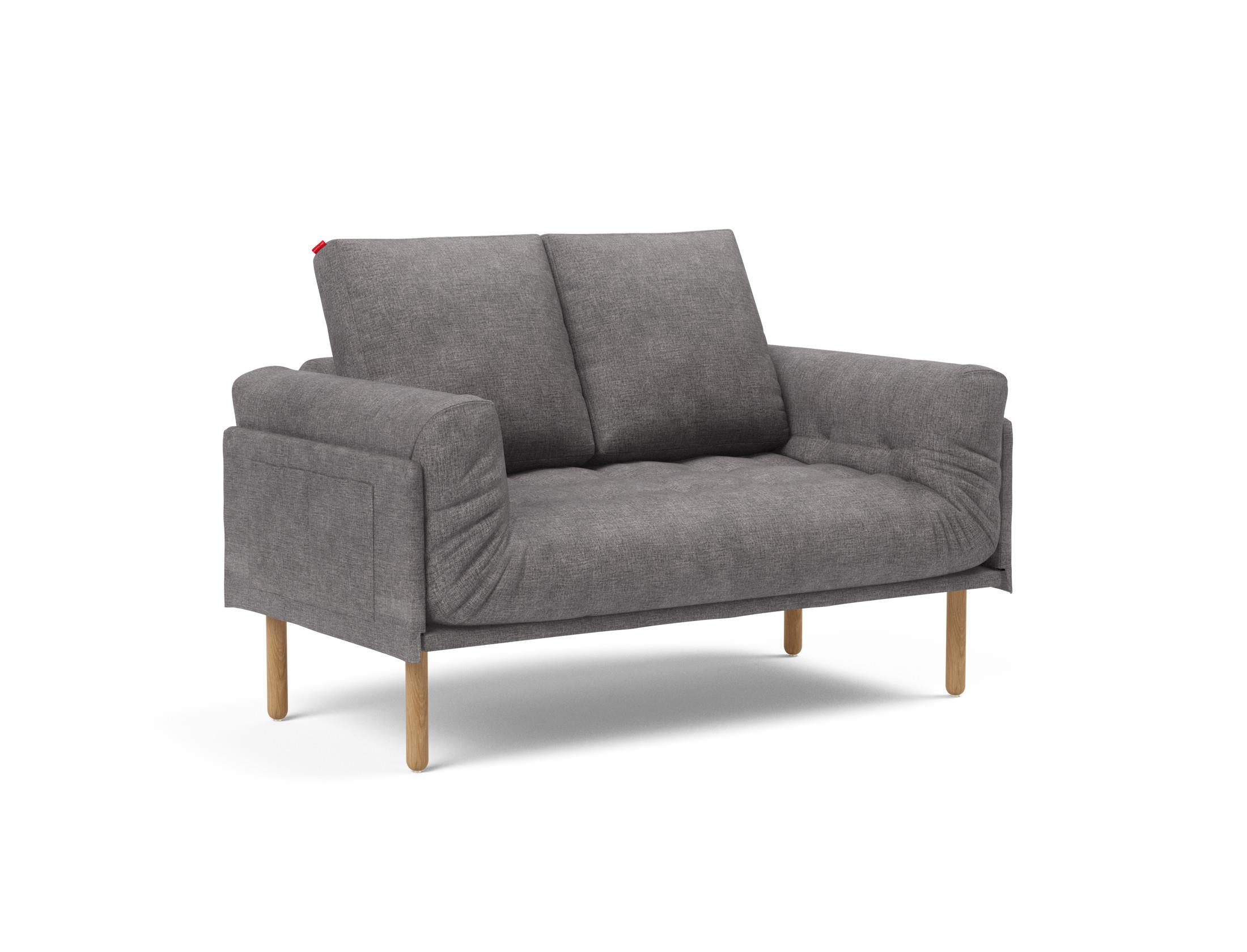 Erleben Sie das Rollo Stem Klappsofa 80 von Innovation Living – ein stilvolles, funktionales Tagesbett, das Komfort und Anpassungsfähigkeit vereint.