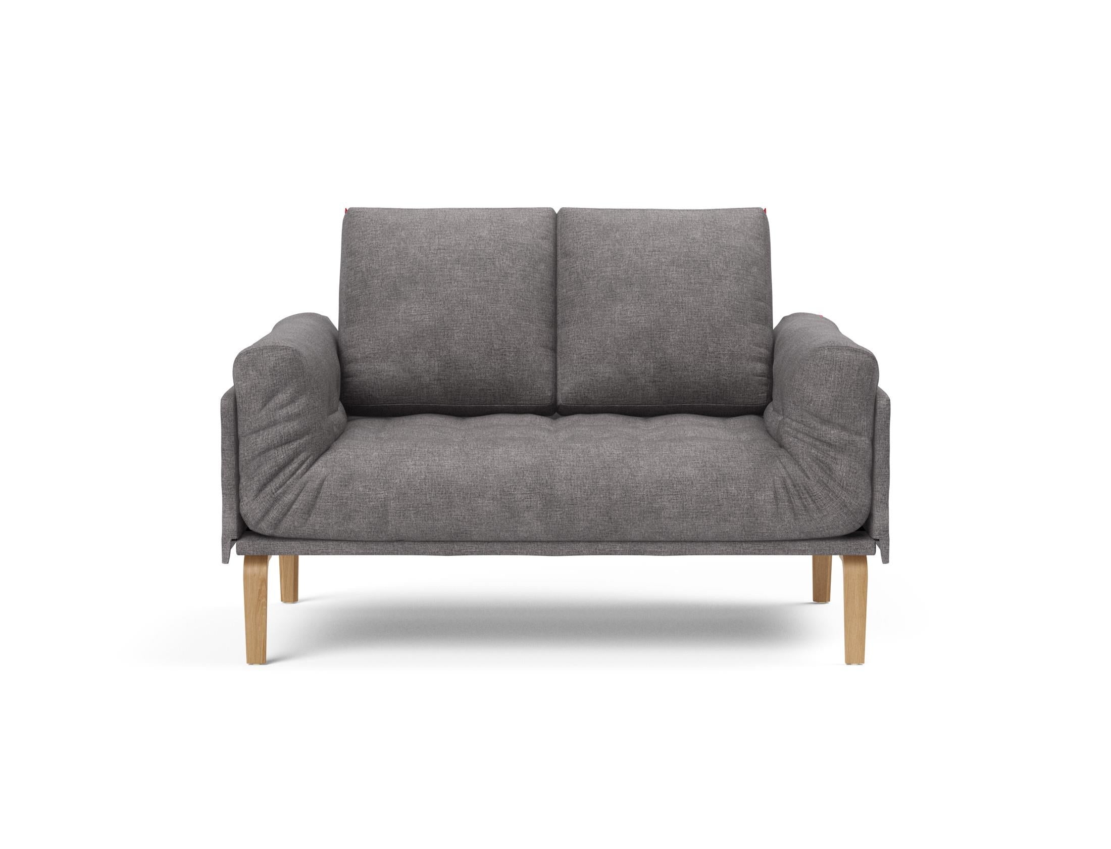 Erleben Sie das Rollo Bow Klappsofa 80 von Innovation Living – ein stilvolles, anpassbares Möbelstück, das Komfort und Funktionalität für kleine Räume vereint.