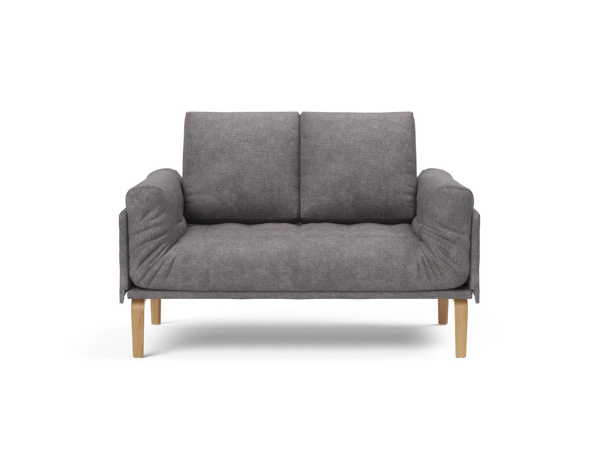 Rollo Bow Klappsofa 80 mit Gestellbezug Spring in 282 Avella Warm Grey präsentiert im Onlineshop von KAQTU Design AG. Bettsofa ist von Innovation Living