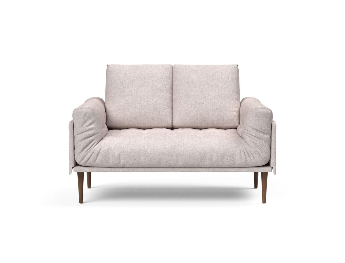 Rollo Styletto Klappsofa 80 mit Gestellbezug Spring in 300 Weda Sand präsentiert im Onlineshop von KAQTU Design AG. Bettsofa ist von Innovation Living