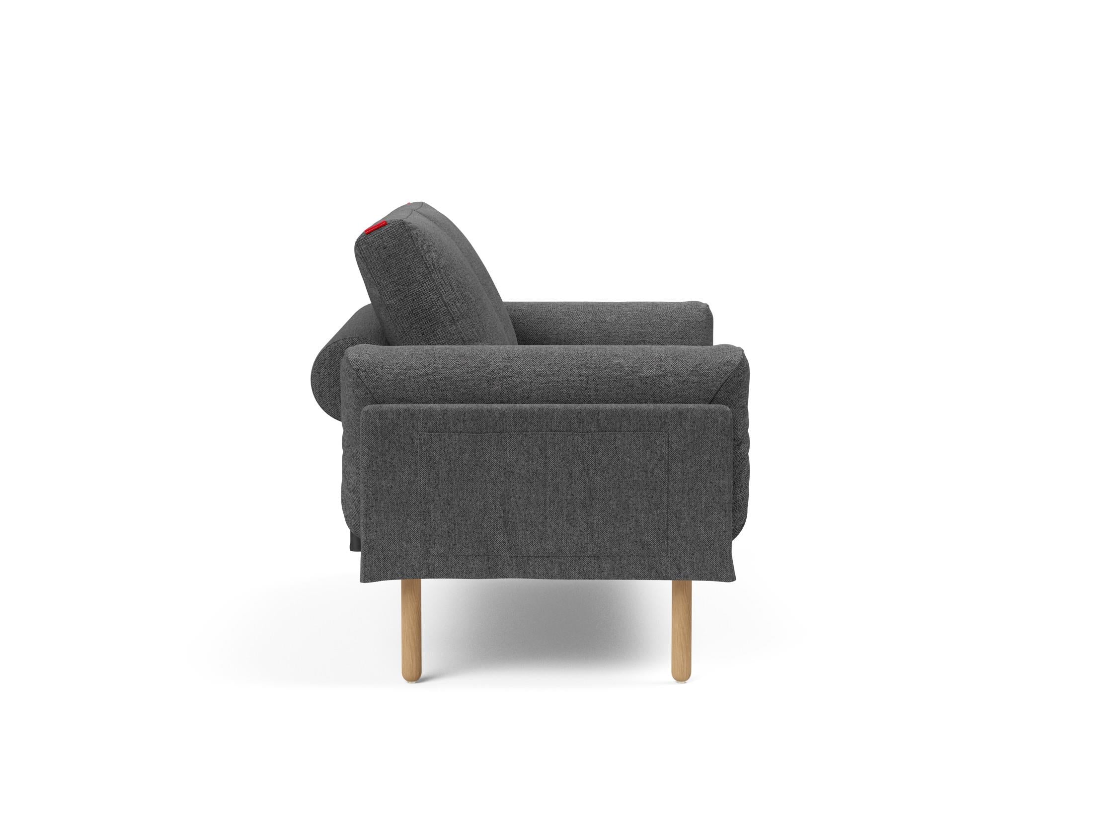 Entdecken Sie das Rollo Stem Klappsofa 80 von Innovation Living – stilvolles Design, anpassbare Funktionen und optimaler Komfort für kleine Räume.