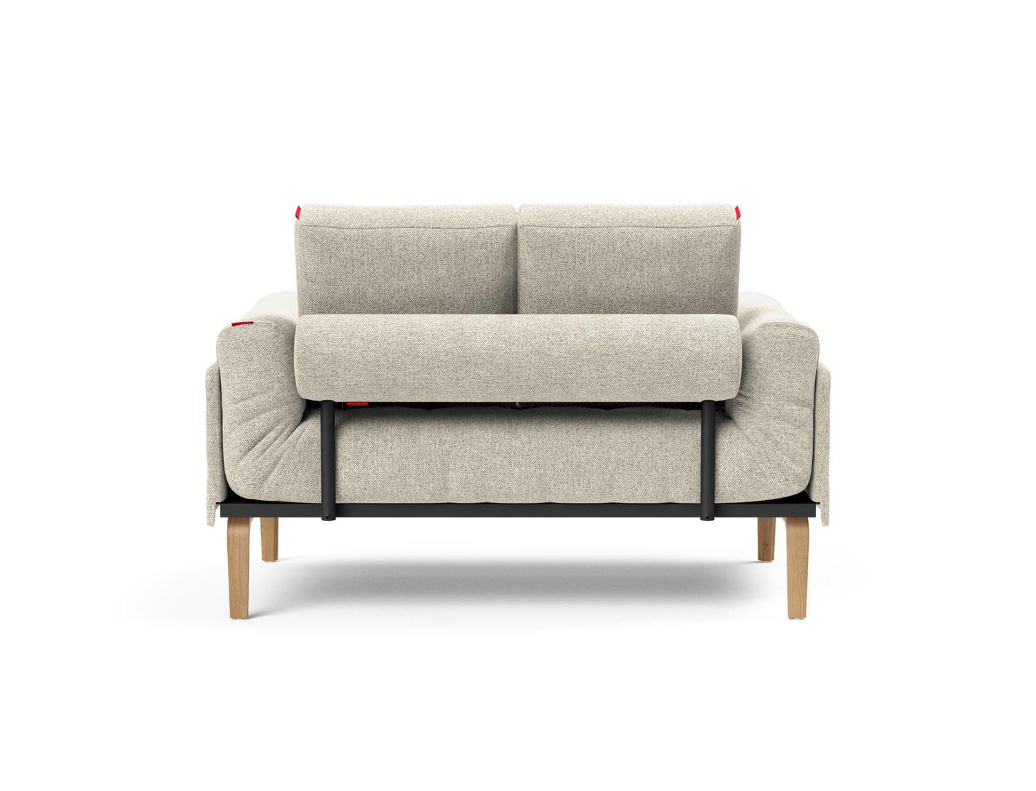 Erleben Sie das Rollo Bow Klappsofa 80 von Innovation Living – ein stilvolles, anpassbares Möbelstück, das Komfort und Funktionalität für kleine Räume vereint.