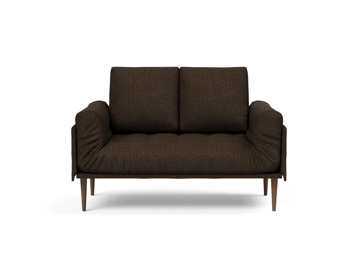 Rollo Styletto Klappsofa 80 mit Gestellbezug Spring in 358 Taura Chocco präsentiert im Onlineshop von KAQTU Design AG. Bettsofa ist von Innovation Living