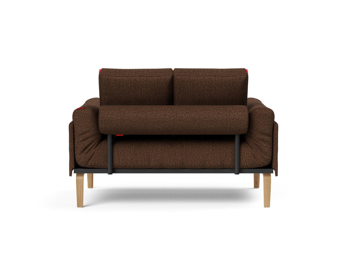 Rollo Bow Klappsofa 80 mit Gestellbezug Spring in 359 Taura Cappuccino präsentiert im Onlineshop von KAQTU Design AG. Bettsofa ist von Innovation Living