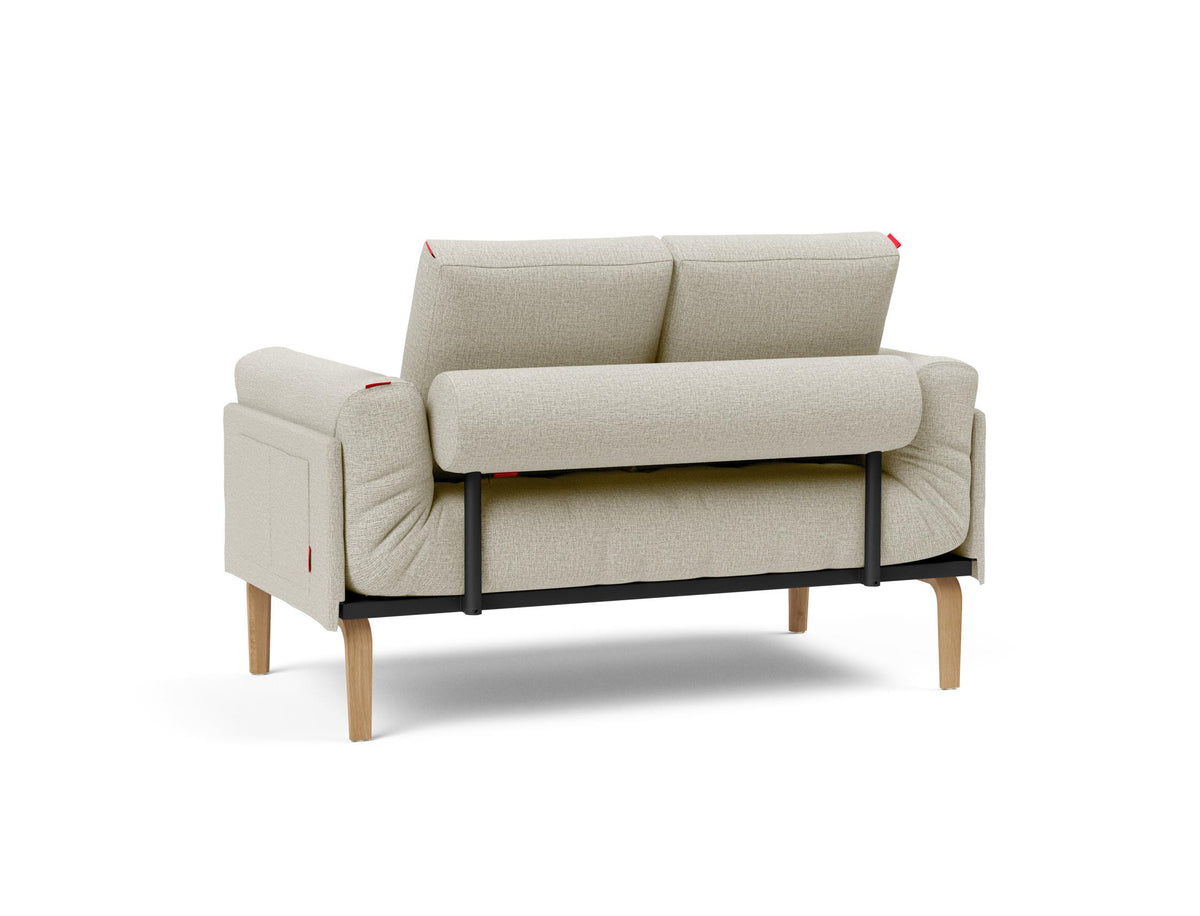 Rollo Bow Klappsofa 80 mit Gestellbezug Spring in 527 Mixed Dance Natural präsentiert im Onlineshop von KAQTU Design AG. Bettsofa ist von Innovation Living